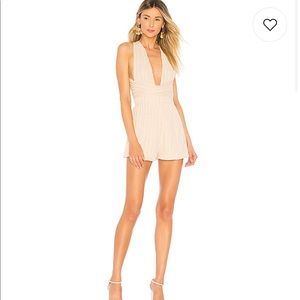 Majorelle Callie Romper in Creamsicle